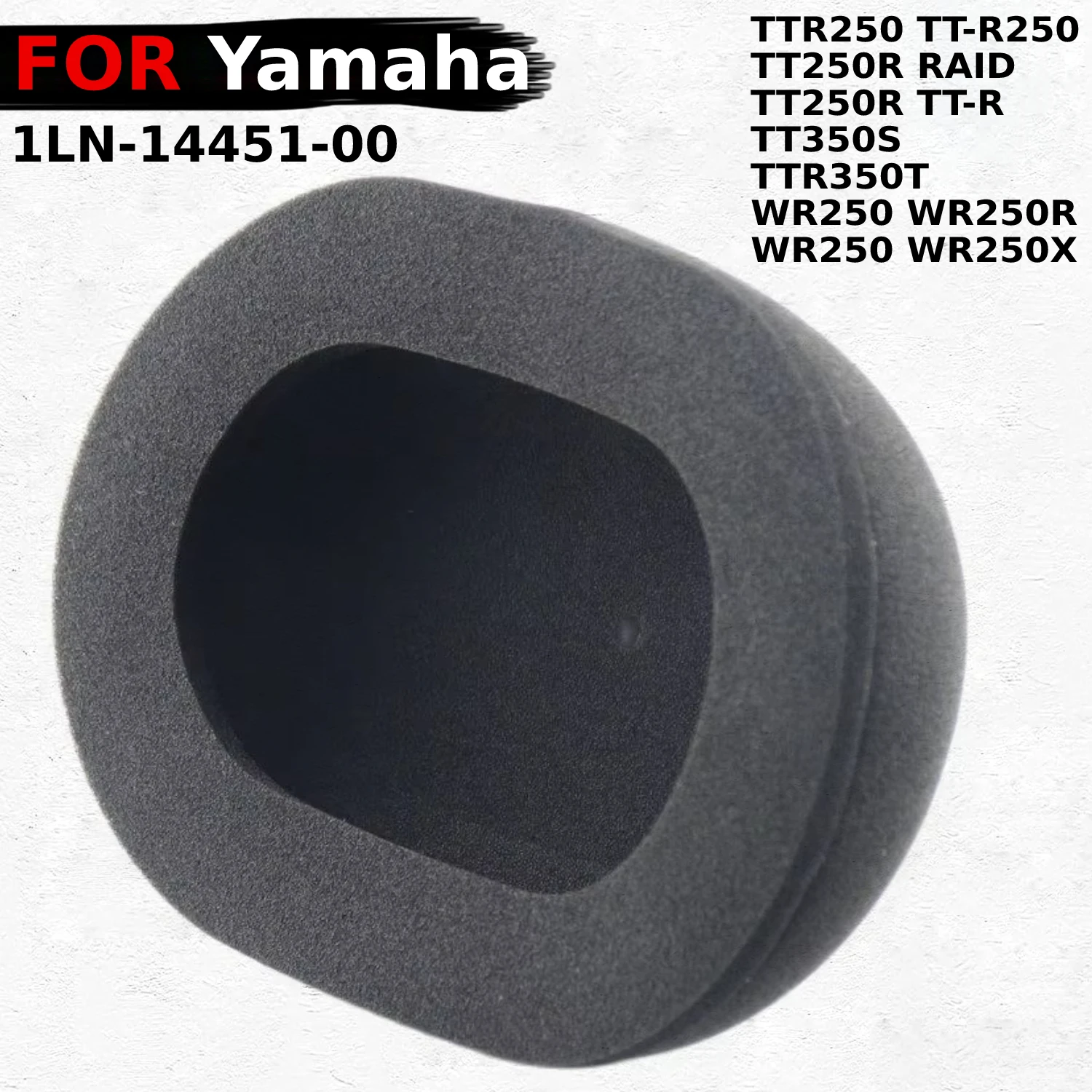 

Air Filter Intake Cleaner For Yamaha TTR250 TT-R250 TT250R RAID TT250R TTR TT350S TTR350T WR250 WR250R WR250X OEM:1LN-14451-00