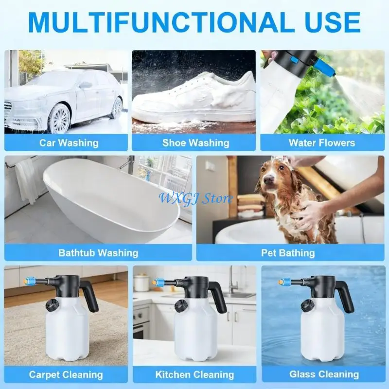 37JE Strong 2 Motor Automatic Soap Applicator For Vehicle Care Featuring Simple Water Design