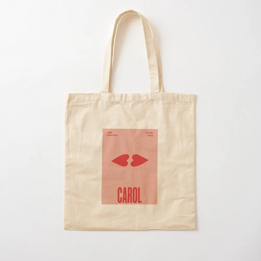 حقيبة حمل ملصق فيلم كارول حقيبة رائعة حقائب حمل حقائب جمالية للنساء 2025 أكياس بقالة قابلة لإعادة الاستخدام