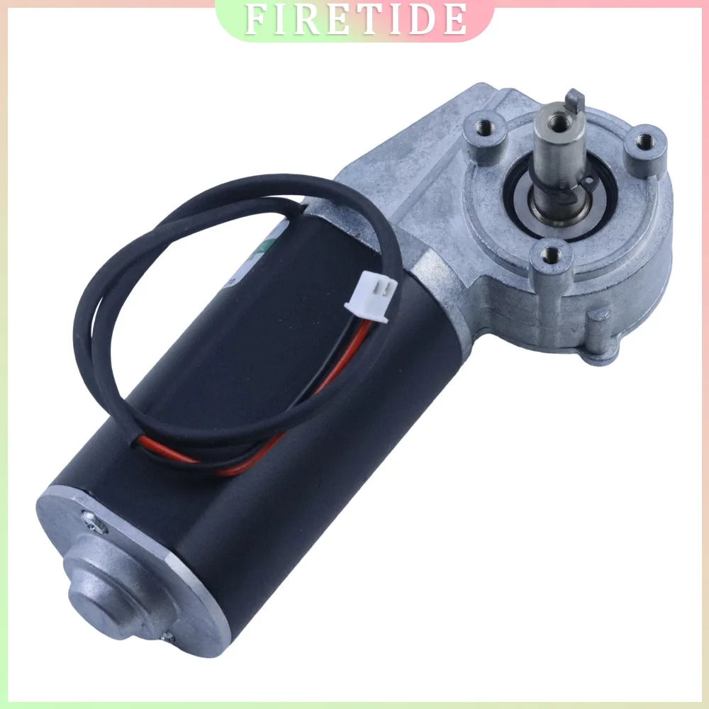 

12V DC Worm Gear Motor 4578 Series 100RPM High Torque Reversible Self-Locking Off-Delay Motor