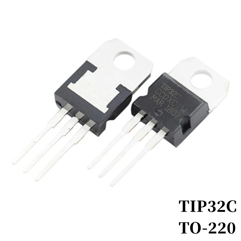 10~1000Pcs TIP31C TIP32C TIP41C TIP42C TIP122 TIP127 DIP Transistor TO-220 Darlington Tube NPN PNP Bipolar Amplifier Transistor