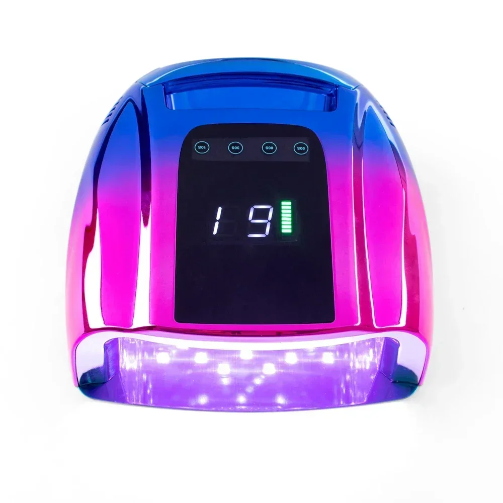 

Professional wireless Skin Care Blue Light deep inside firm UV/Led Nail light lamp 96W drying gel evenly all finger