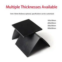 FKM Rubber Plate Fluorine Sheet Aflas Rubber Sheet FPM Viton Sheet Fluororubber Oil Heat Corrosion Acid-base Resistance 1/2-10mm