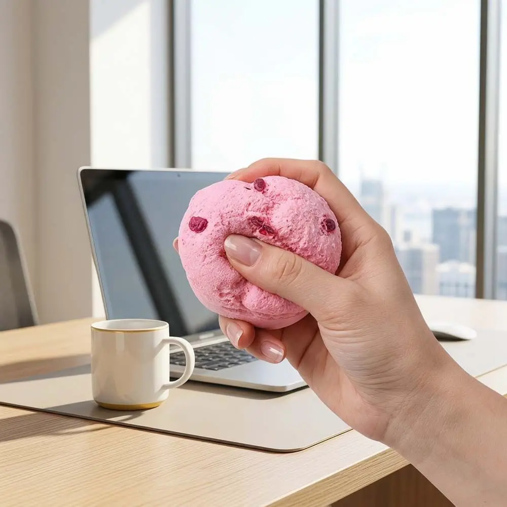 Creative Hand Relax Simulation Bread Squeeze Slow Rebound Kneading Bread Squeeze Pinch Soft Sensory Fidget Birthday Gift