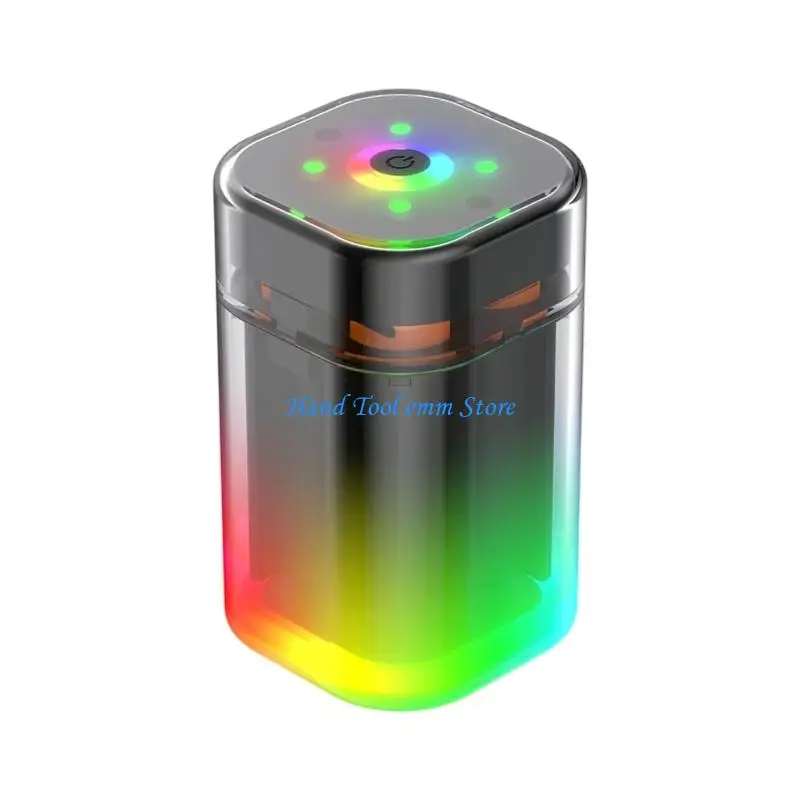 H37F Transparent Visible Game Controller Battery Charging Case For 2A Battery 4 Slot