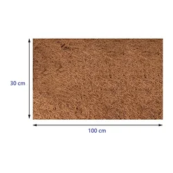 Door Mat Liner Roll Sheet 1pcs Degradable Door Mat 30/40/50x100CM Coconut Fiber Coconut Palm Mat Coir Mat None