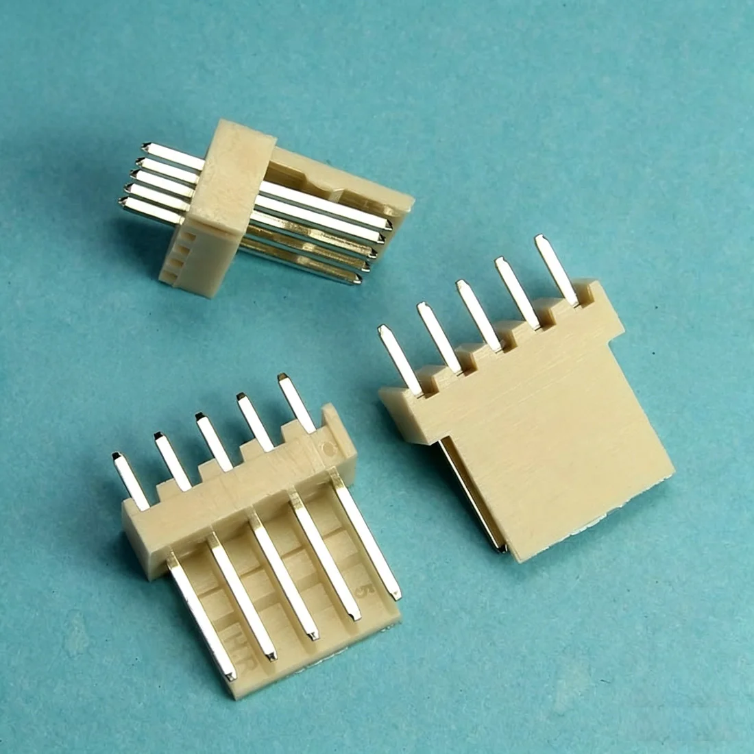 50PCS KF2510 2510-5A 2510-5AW 5Pin 2.54mm Straight Vertical Male PCB Terminal Connector
