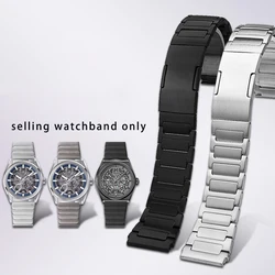 22mm bransoletka do ZENITH Watch Band DEFY Series 95.900.670 pasek stalowy wymienny tytanowy łańcuch zegarek ze stopu metali męski pasek do zegarka