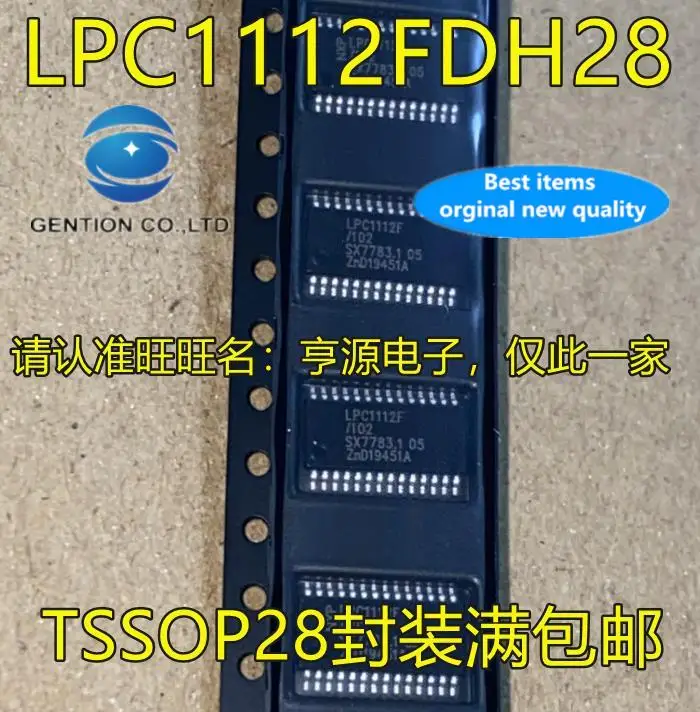 

10 шт. 100% оригинал, новый в наличии LPC1112FDH28/102 LPC1112F TSSOP28 чип микроконтроллера