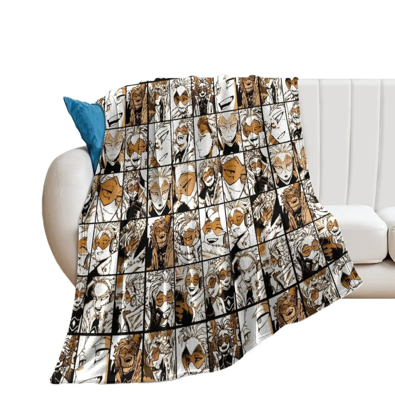 

Hawks - manga color version Throw Blanket Soft Decorative Sofa Polar Flannel Blankets