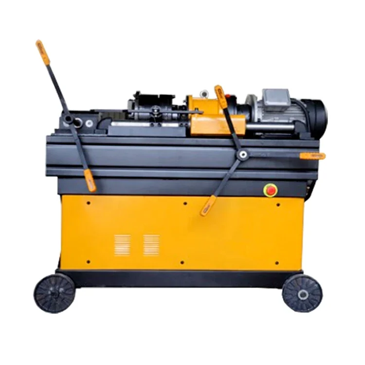 Metal Cold Sawing Machine New Design Rebar Threading Rolling Machine With Cutter