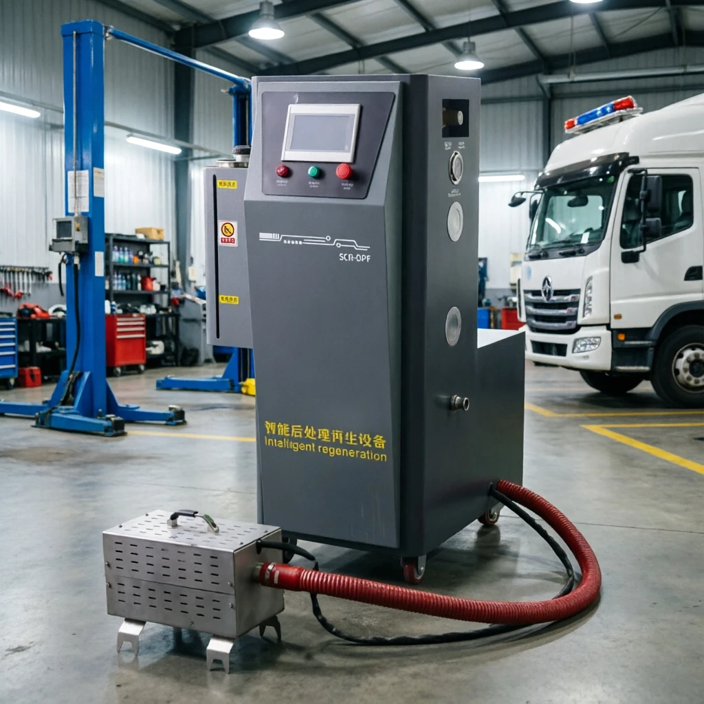 DPF DOC SCR Cleaner Integrated Washing Device Simultaneously Process DPF DOC SCR Three Types Exhaust Filters