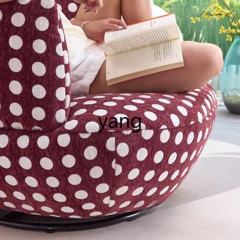 LTT Lazy Sofa Chair Rotatable Single Sofa Chair Single Chair Living Room Sofa