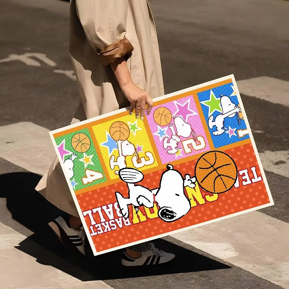S-Snoopy Anime Good Quality Prints and Posters Whitepaper Prints Posters Artwork Wall Decor view 6