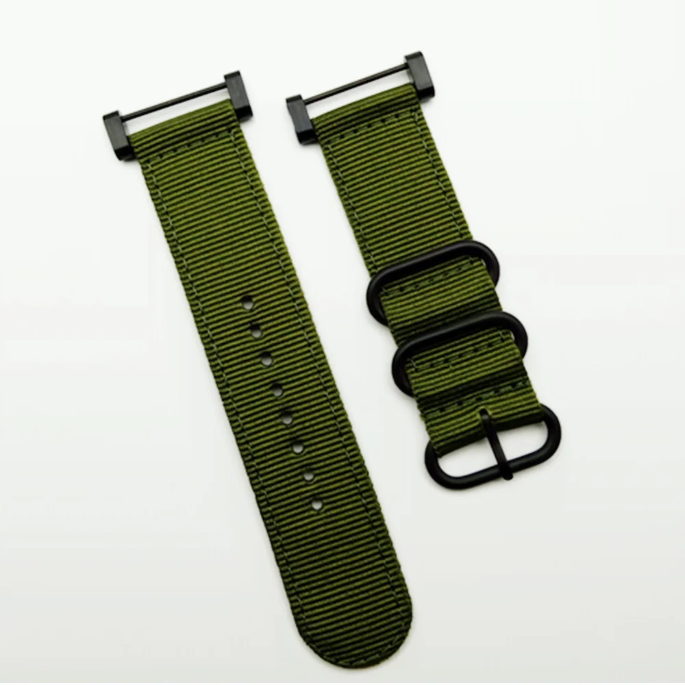 Horloge Nylon Band Voor Suunto Core Band Armband Vervanging Polsband Riem Connector Accessoires Waterdichte Band