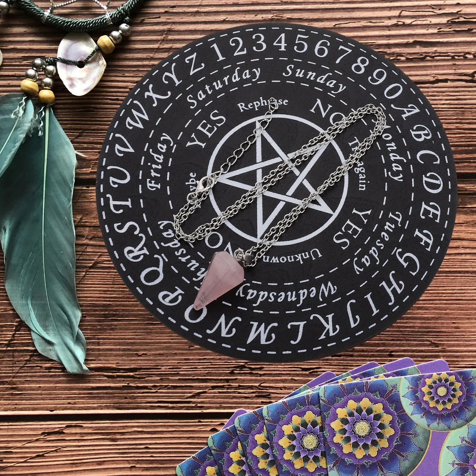 set-di-1-tavola-in-legno-con-pendolo-piastra-per-divinazione-con-intaglio-raffinato-accessori-per-meditazione-decorazione-spirituale-per-la-casa