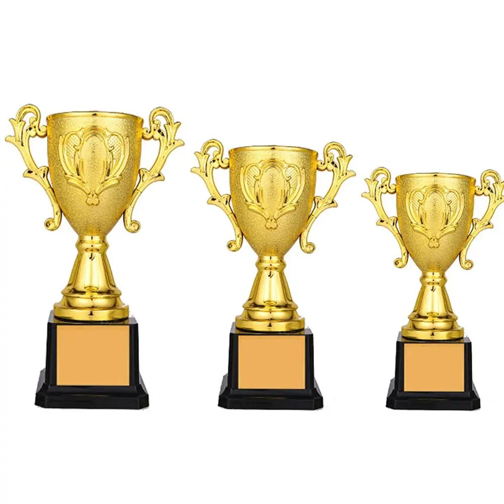 

Gold Awards Trophy Plastic Model Dancing Competition Small Prize Cup Children's Craft Souvenirs Winner Award Trophy