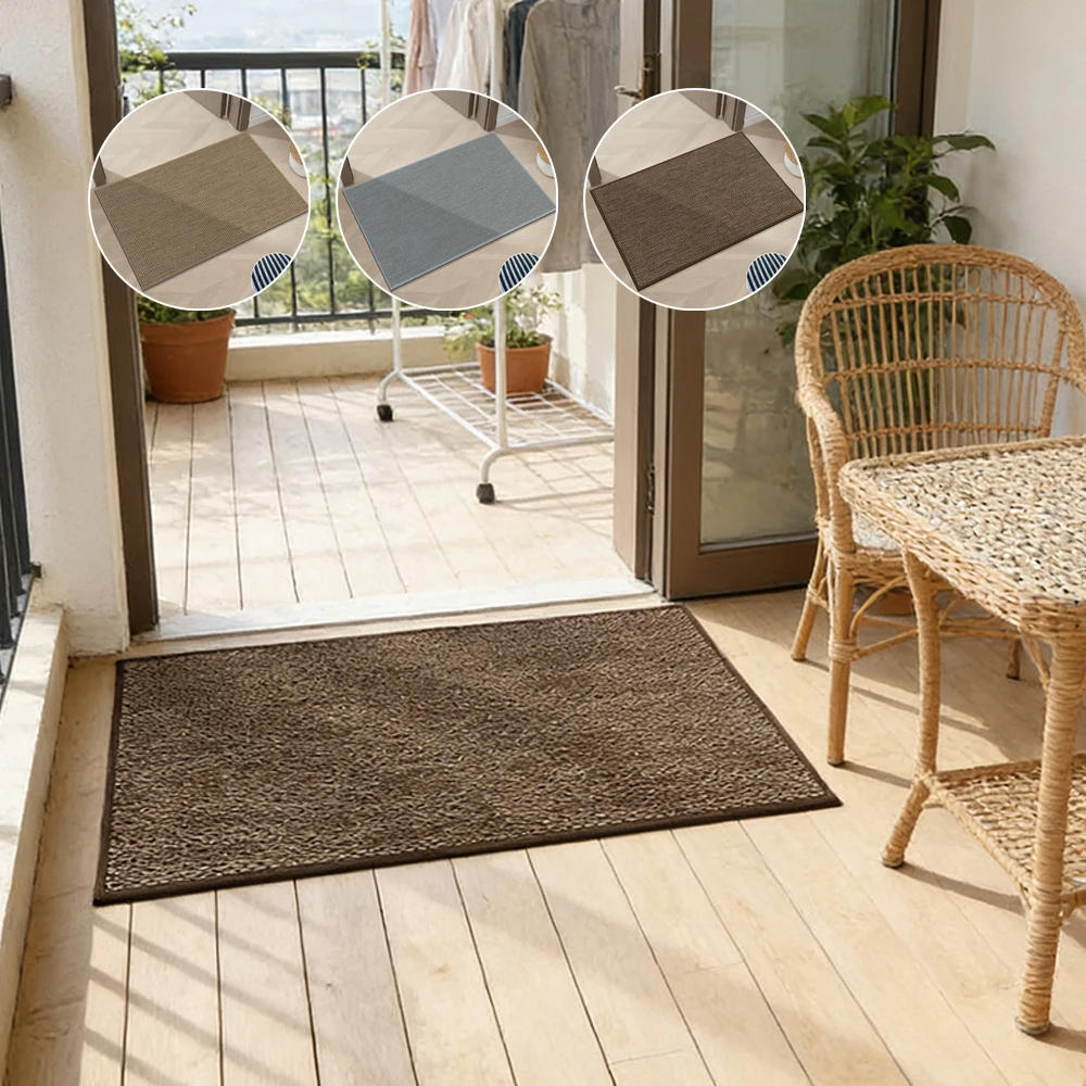 

Solid Color Cat Scratching Mat Non-slip Self-Adhesive Door Carpet Absorb Water Stain-Resistant for Bedroom Living Room Rug바닥 깔개