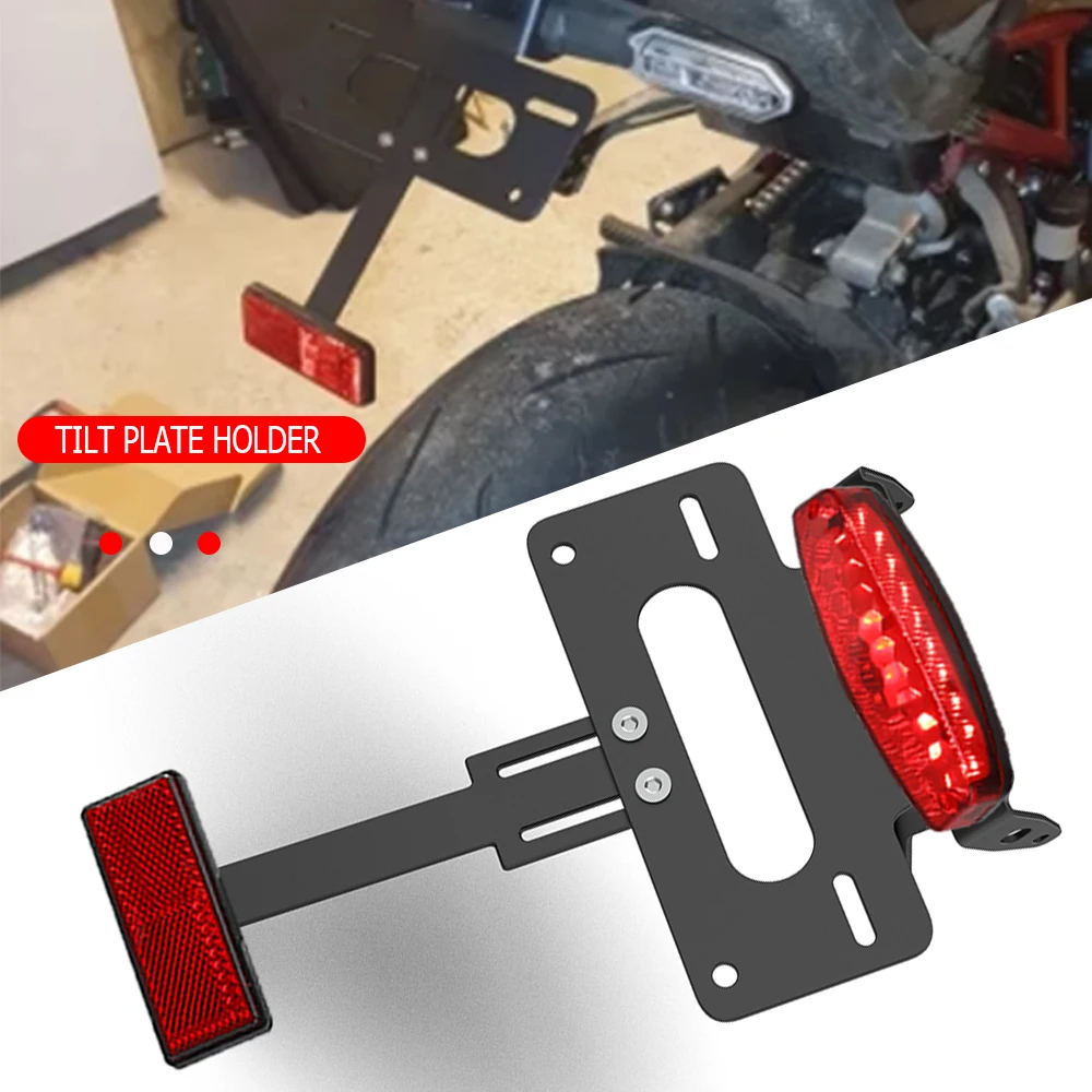 

For KTM 790 Duke DUKE890 R DUKE 890 GP 2018-2024 Rear Tail Tidy Fender Eliminator Kit Registration License Plate Holder Bracket