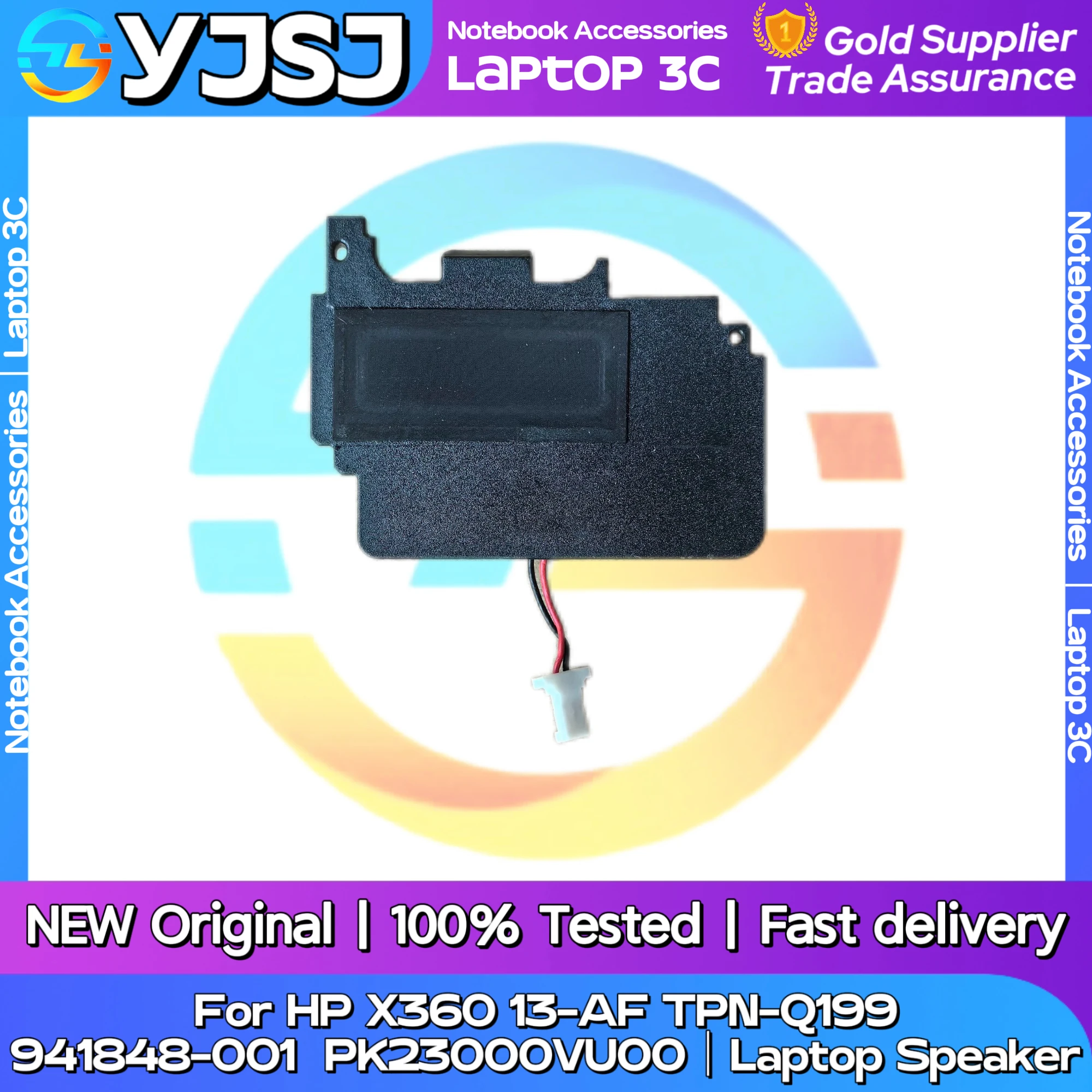 New Original Laptop Notebook Speaker For HP X360 13-AF TPN-Q199 built-in left and right speaker horn 941848-001 PK23000VU00