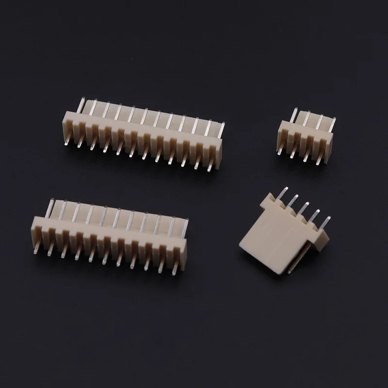 50Pcs KF-2510 2.54mm Pitch Male Plug 2P/3P/4P/5P/6/7/8/9/10/11/12p Pin Header PCB Connector Straight Pin Header KF2510 Connector
