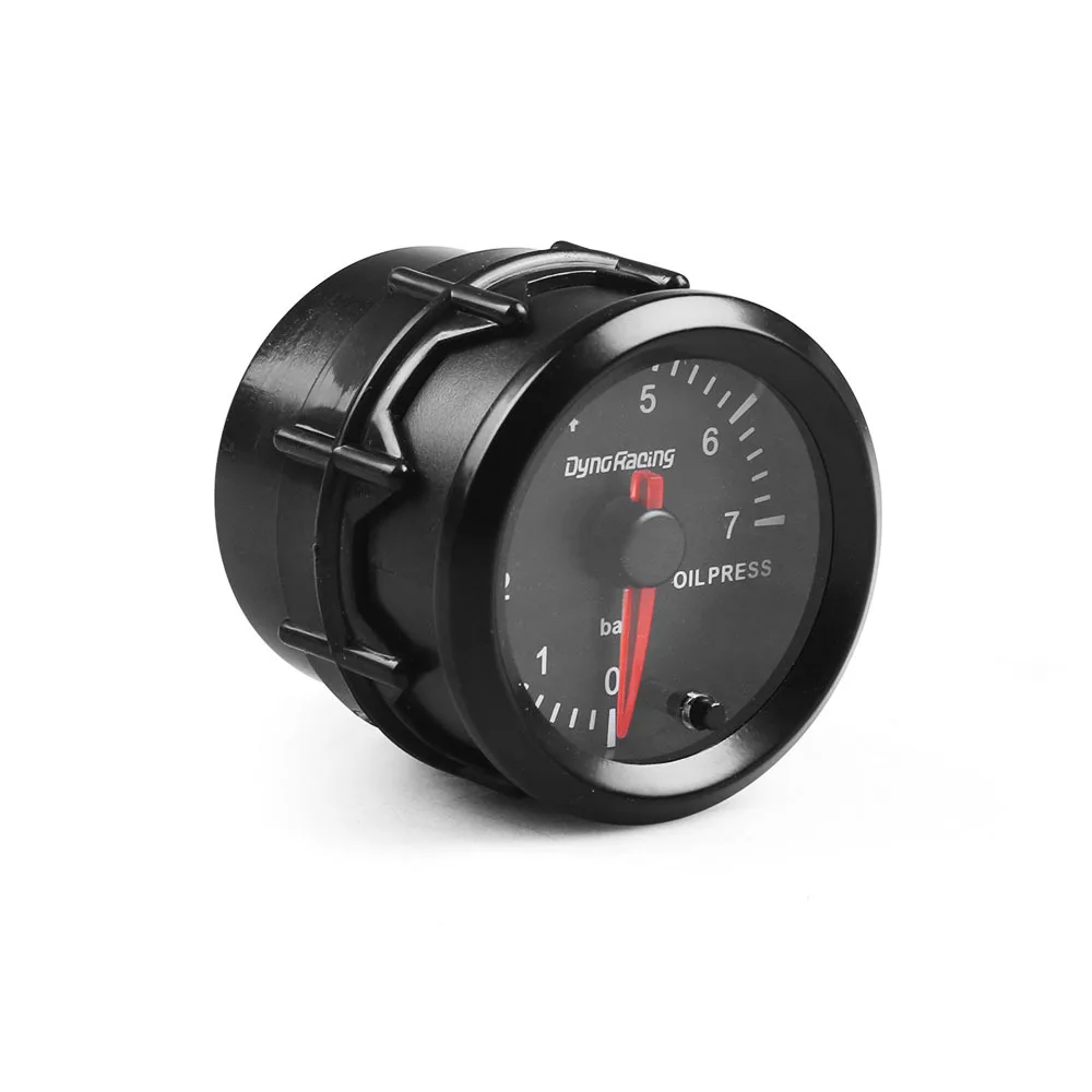 

​2" 52mm 7 Colors LED Car Oil Pressure Gauge 0-7 BAR Oil Press Meter High Speed Motor With Sensor