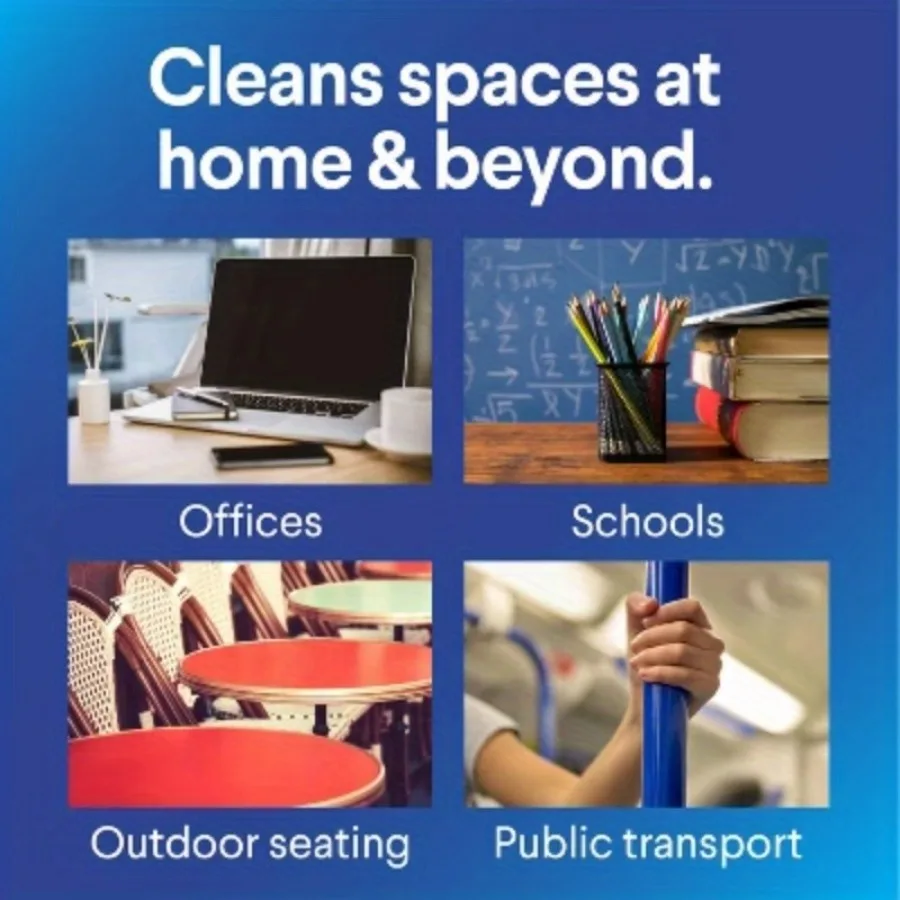 Дезинфицирующие салфетки с кокосовыми и водными лилиями — 75 шт., универсальные чистящие салфетки без отбеливания