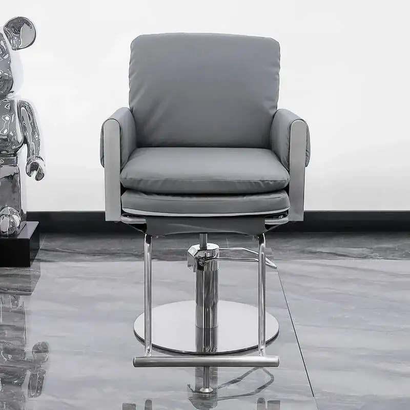 

Кресло для салона красоты, колесо, профессиональный макияж, парикмахерские гидравлические стулья, красные парикмахерские золотые продукты для парикмахеров, цельный спа