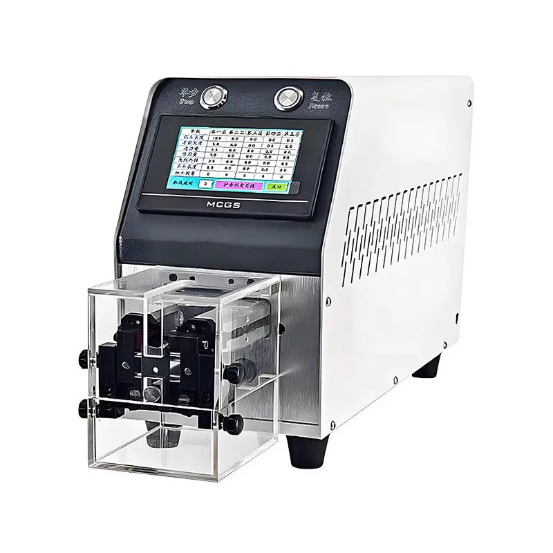 Small induction wire stripping machine Free adjustment machine, large and small wire stripping wire Pure pneumatic sheathed