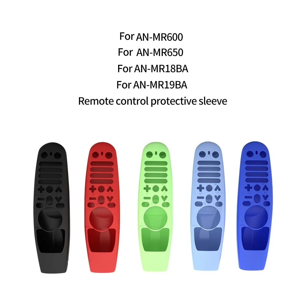 Silicone Protective Case For AN-MR600 MR650 MR18BA MR19BA MR20GA Smart OLED TV Remote Control Cover Shockproof Protective Cover