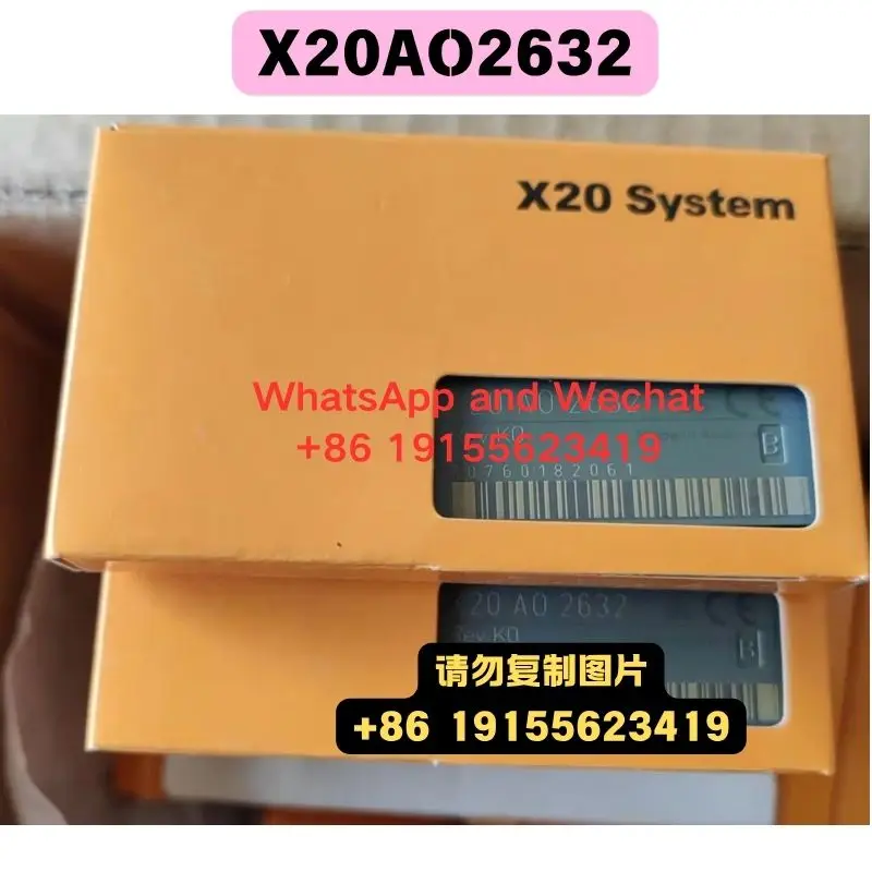 Brand new original and used X20AO2632 module Functional test OK