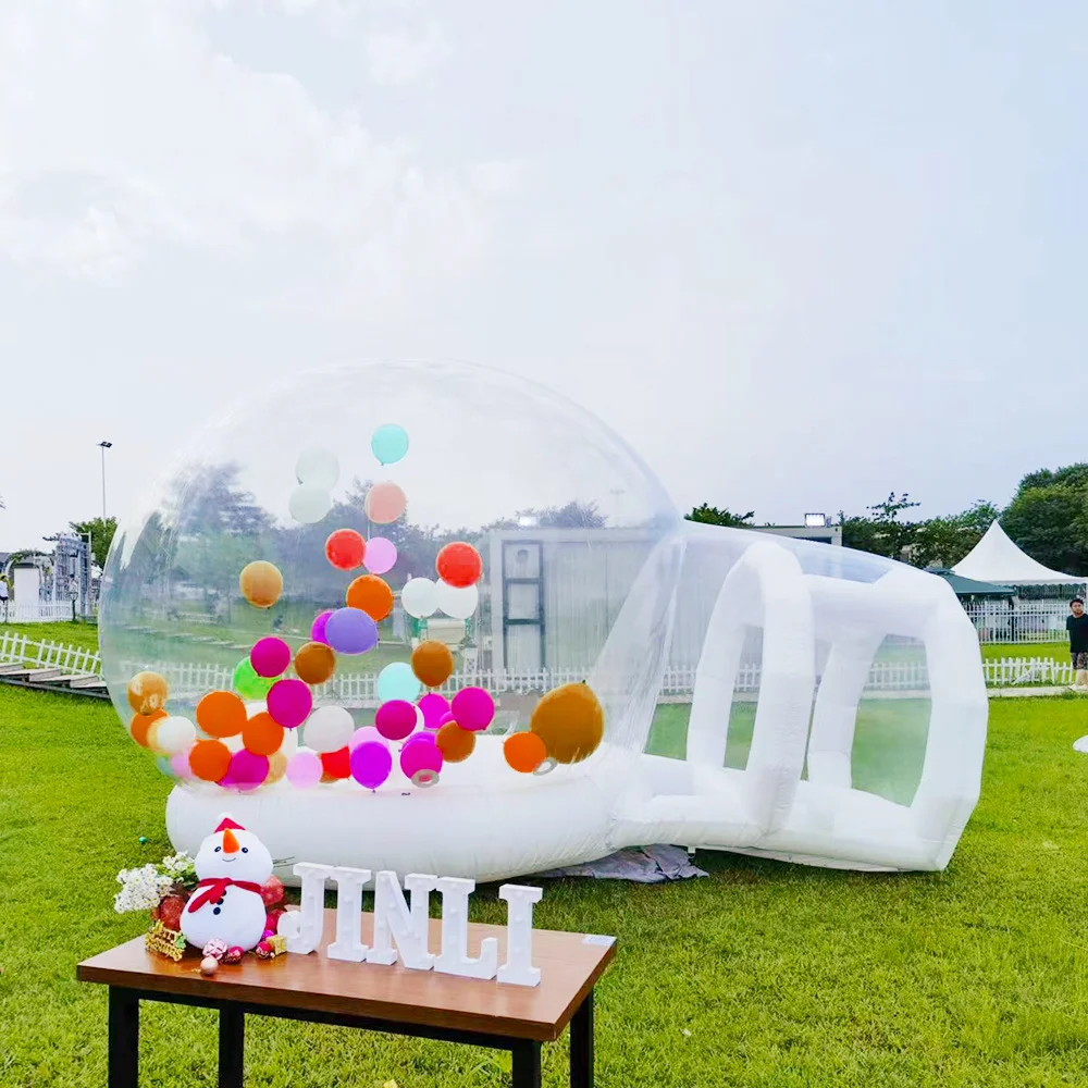 Per 3m impermeabile blow up party outdoor gonfiabile trasparente gonfiabile trasparente palloncino cupola tenda gonfiabile bubble house