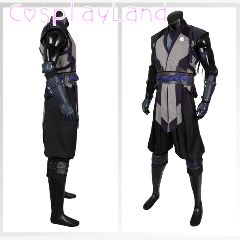 New Arrival Black Smoke Cosplay Costume Kombat Suit Outfit Mortal Costumes Halloween Carnival Comic Con Cos Roleplay Suit