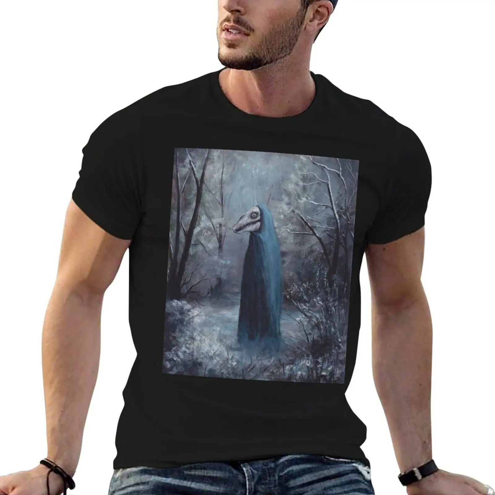 

Mari Lwyd T-Shirt t shirts for man cotton funny t shirts for man graphic tees t shirts designer T-shirt