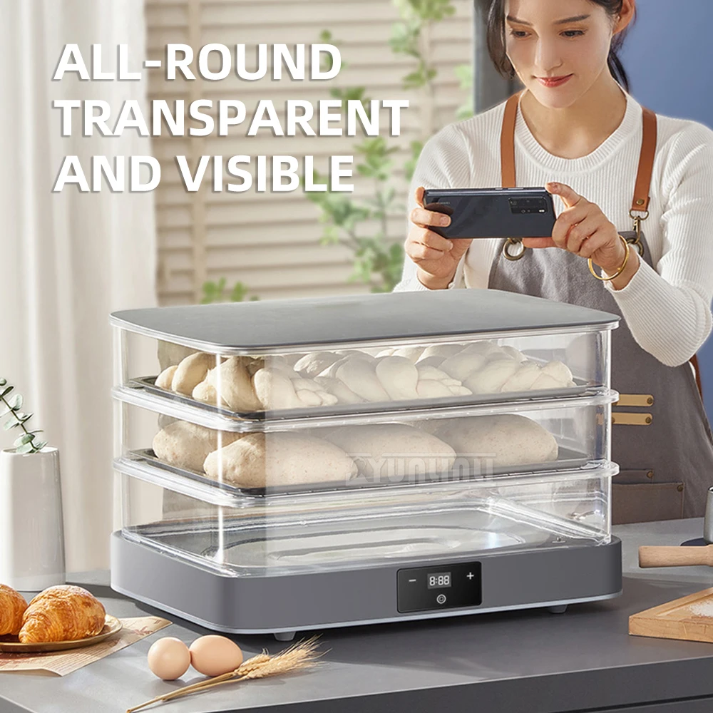 Коммерческая машина для ферментации хлеба, бытовая йогуртница, многофункциональная булочка с постоянной температурой