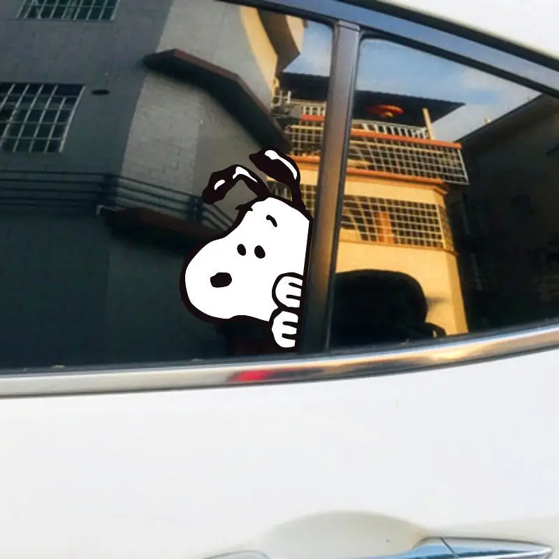 Snoopy Car Window Decal Vinyl Waterproof Sticker Bumper Sticker for Car Truck SUV Window Car Exterior Accessories