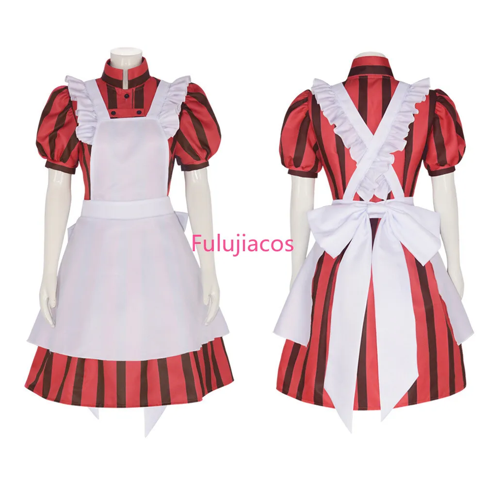 

Kiriko Cosplay Maid Dresses Costume Girls Dress Apron