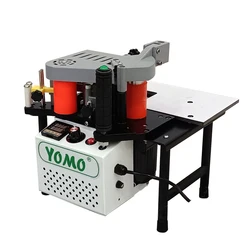 PVC Edge Banding Gluing Machine Carpenter Wardrobe, Cabinet Furniture, Portable Edge Bander Machinery Household Tool 110V 1200W