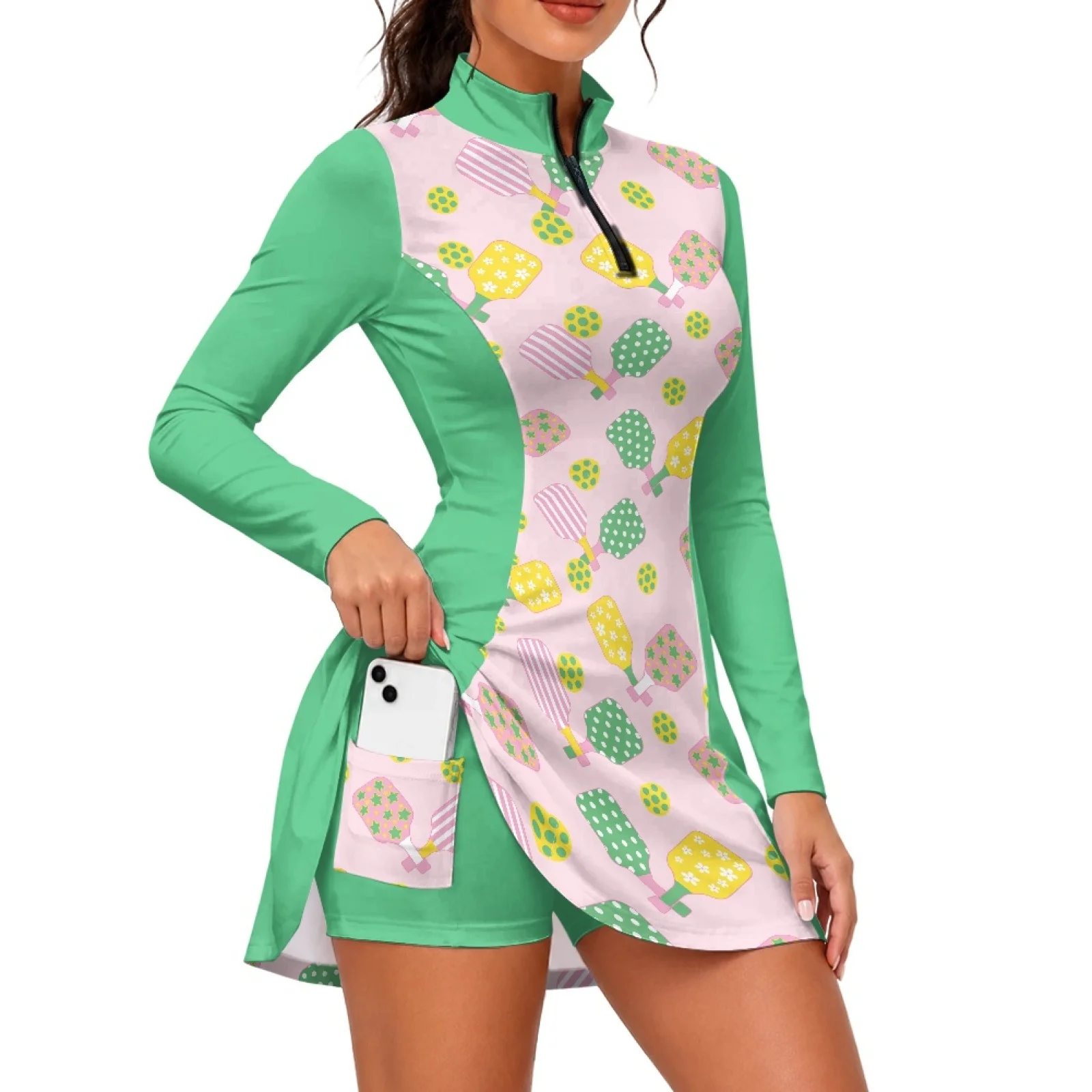 Vestido de Tenis de Secado Rápido PENSTROLL para Mujer, para Golf, Senderismo, Traje de Baño, Vestidos de Tenis, Pádel de Pickleball