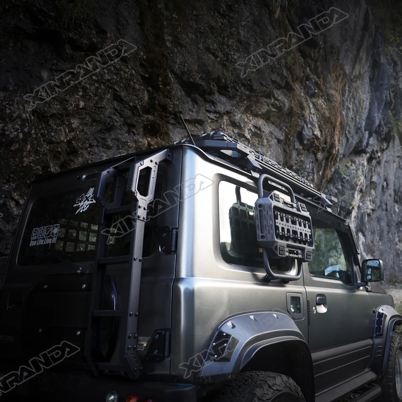 Off-Road Rear Tail Ladder for Suzuki Jimny 3Door 5Door JB64/JB74 | JIMNY Body Kit jimny accessories