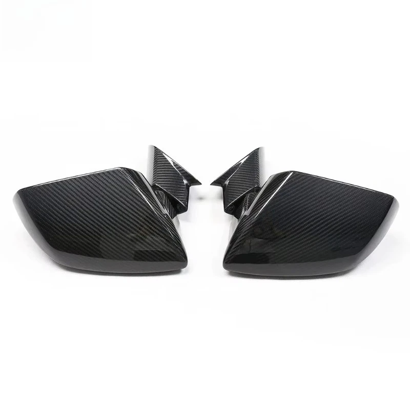 

For Lamborghini Huracan LP600 LP610 LP620 2014+ Dry Carbon Fiber Mirror Cover Pre-preg Forged Carbon Rearview Mirrorcaps 4pcs