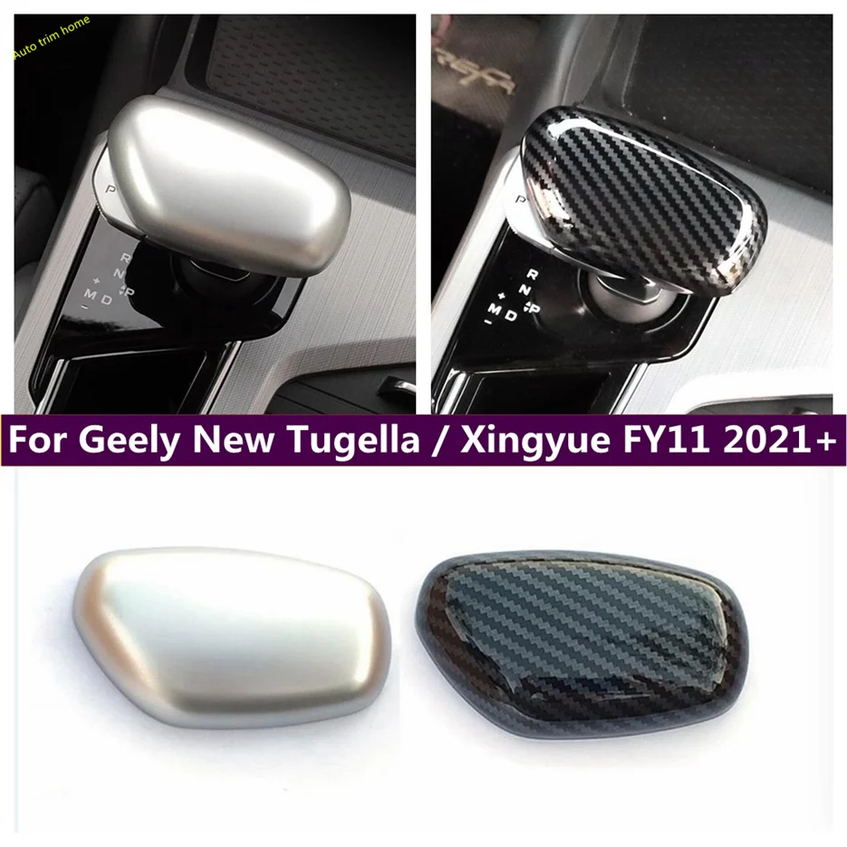 

Gear Shifter Head Car Shift Knob Protection Covers Parking P Button Trim Fit For Geely New Tugella / Xingyue FY11 2021 2022 2023