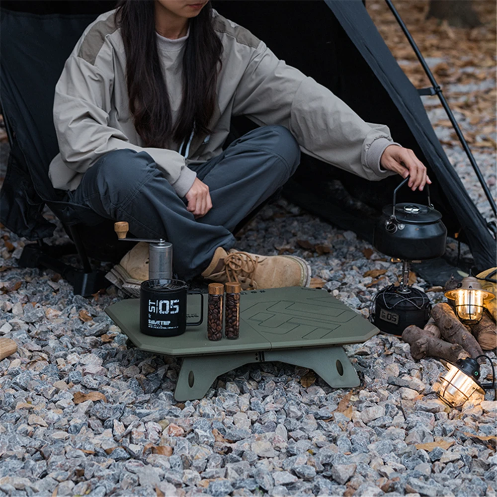 折りたたみキャンプテーブル軽量ポータブルカジュアルテーブルアウトドアキャンプリフティングテーブル2タイプ高さテーブルキャリングバッグ付き