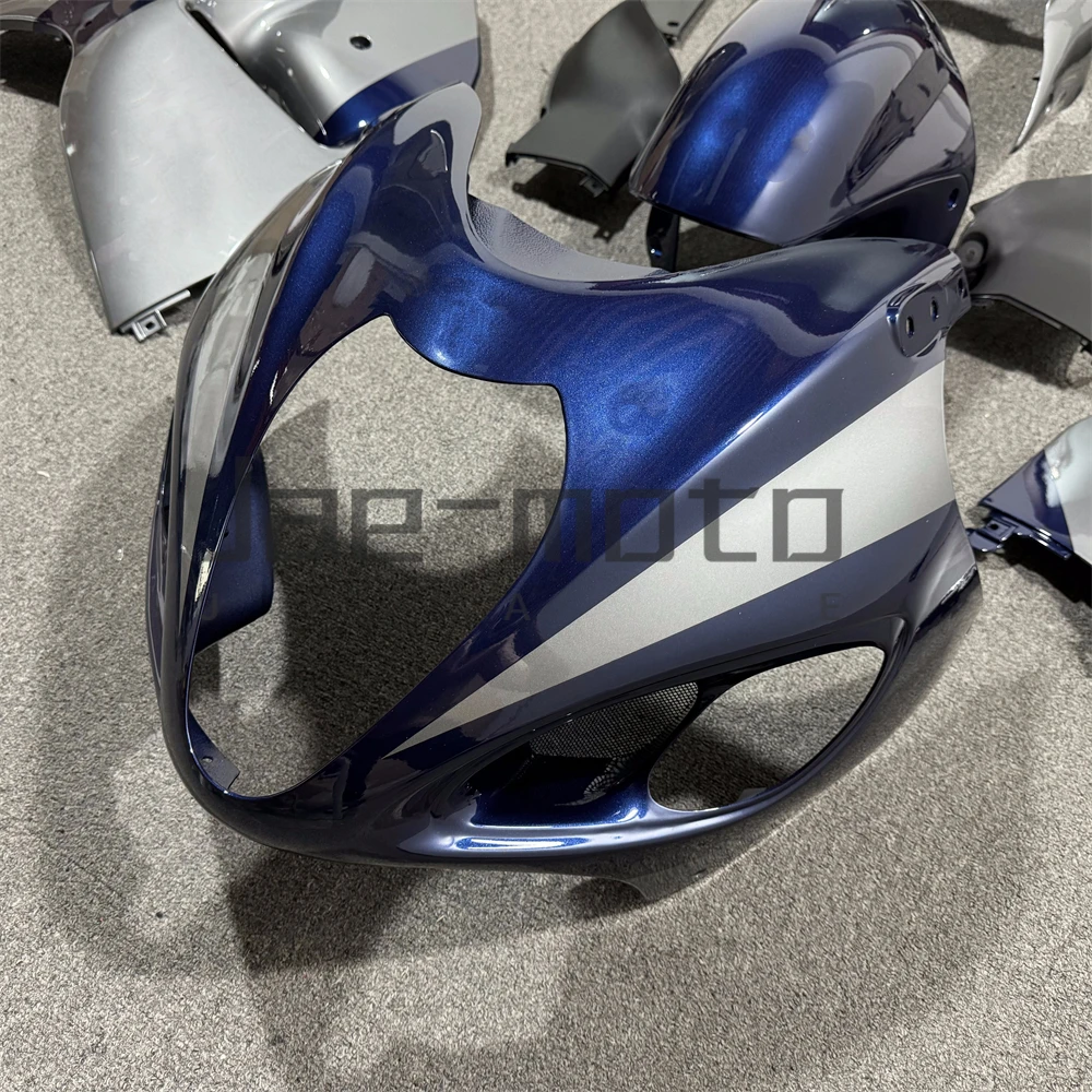 For GSXR1300 GSX 1300R  1997-2000-2007 Hayabusa Motorcycle Bodywork Set Injection ABS Plastics Fairings Accessories Silver Blue