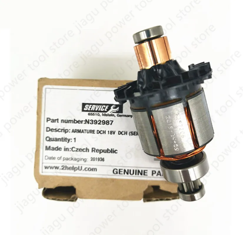 

Ротор (якорь) 18В 20В N392987, замена для Dewalt DCH253 DCH254 DCH253M2 DCH254M2 DCH253KN DCH253