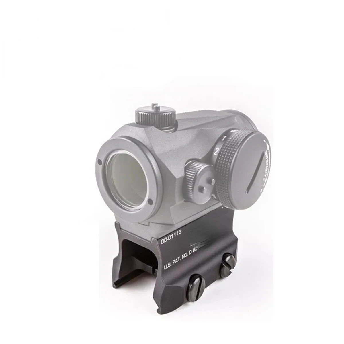 

T01, T02, H01 Red Dot Sight Riser Scope Mount Heightening Bracket For 20mm Picatinny Rail