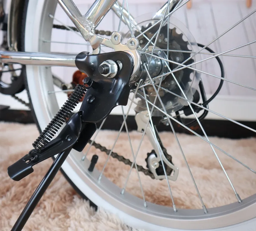Hua folding bicycle retro high-end variable speed road bicycle classic car hitchhiker lady student car