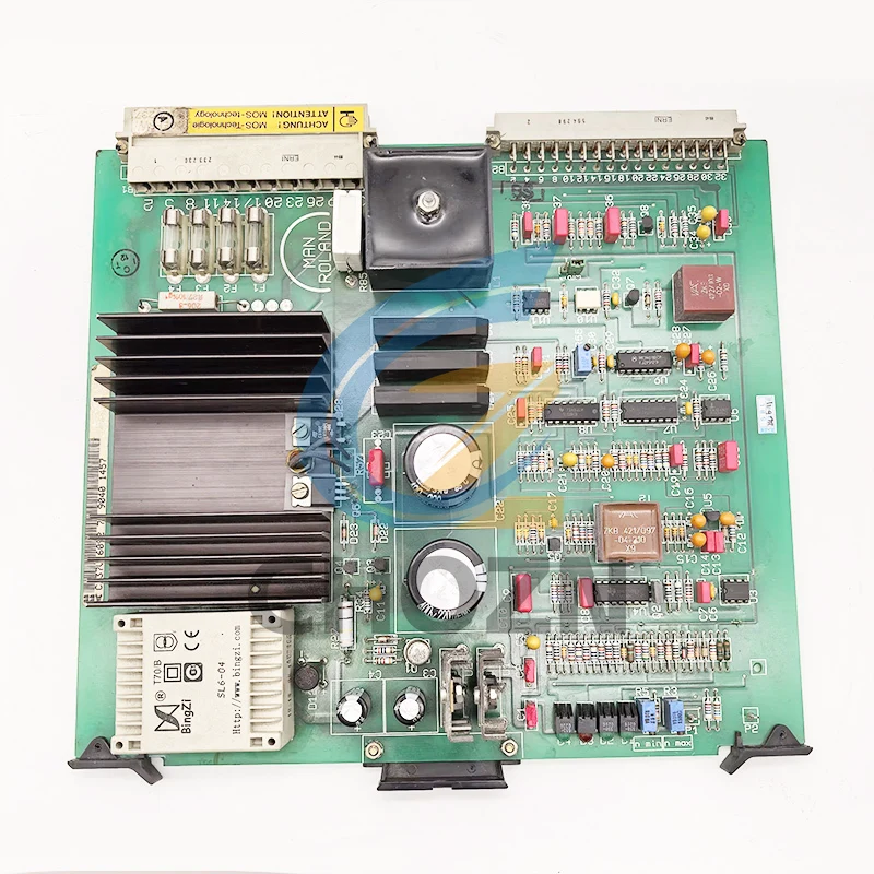 لوحة دوائر كهربائية أصلية مستعملة C37V609270 5 37U609271 اللوحة الأم للرجل آلات الطباعة Roland RVK/200/300