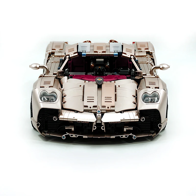 

Высококачественный изготовленный на заказ розовое золото MOC JJ9210 Super Racing Building Block City Speed Спортивный автомобиль Кирпич Детская головоломка DIY Игрушка Рождественский подарок