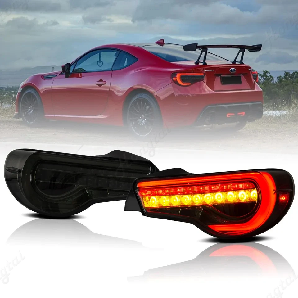 

Taillight assembly For 2012-2020 Toyota 86 Subaru BRZ Scion FR-S Animation Rear Lamps Brake lights, reverse lights, turn signals